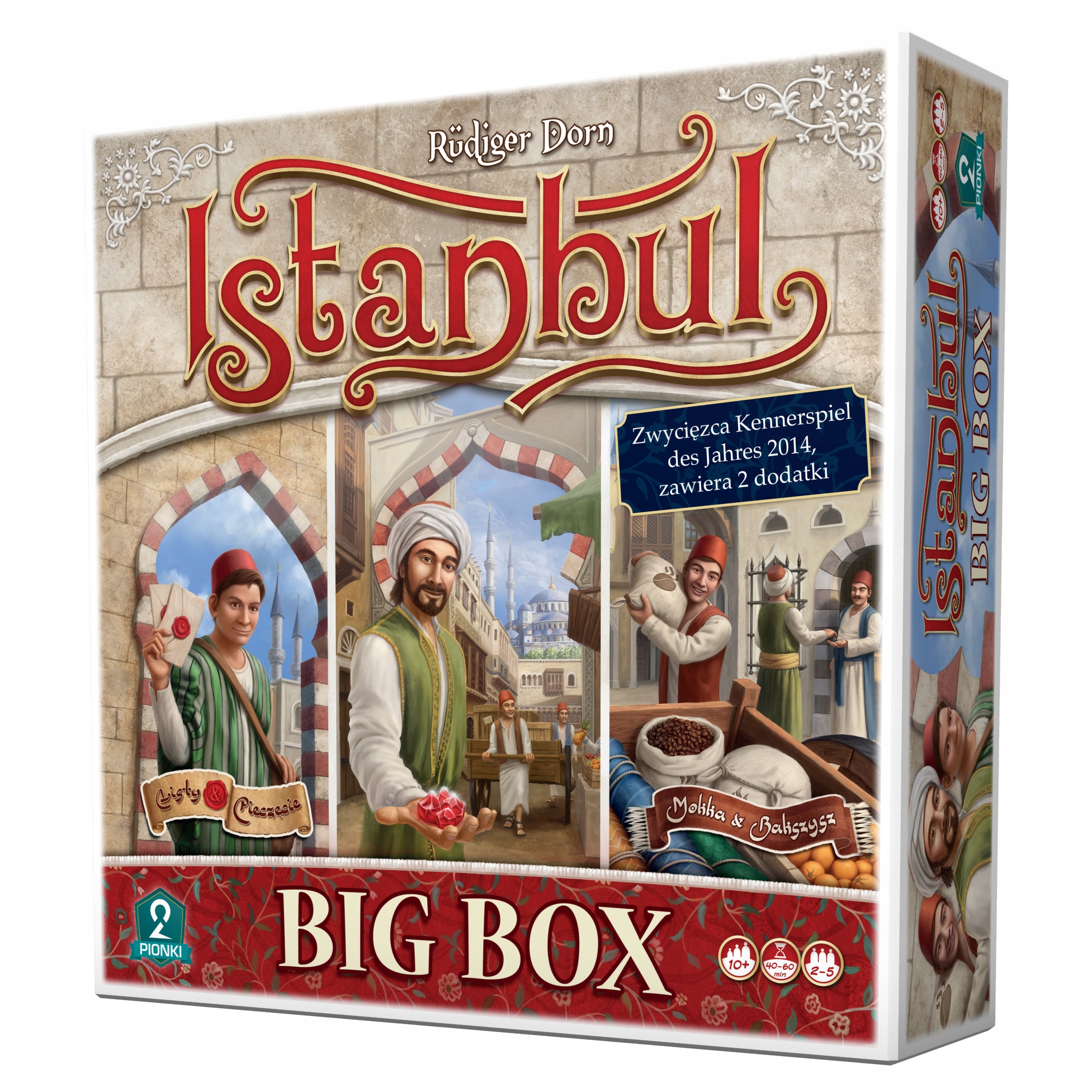 Istanbul: Spoločenská hra Big Box (poľská edícia) 2 pešiaci